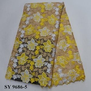 African Cupion high  quality African lace